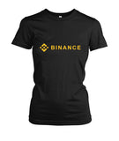 Binance Women T-Shirt - CryptoANTEG.com