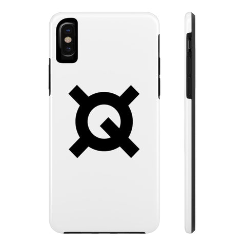 Quantstamp White iPhone Case - CryptoANTEG.com