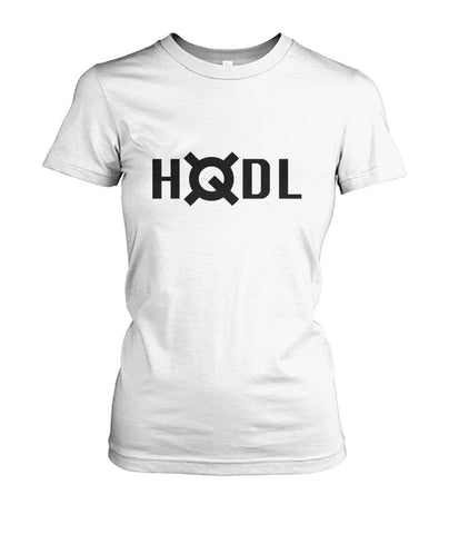 HODL Quantstamp Women T-Shirt - CryptoANTEG.com