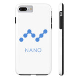NANO White iPhone Case - CryptoANTEG.com