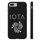 IOTA Black iPhone Case - CryptoANTEG.com